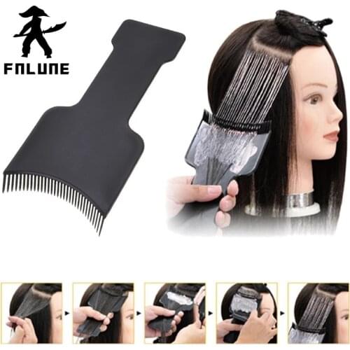 Professional Salon Hair Coloring Dyeing Applicator Brush Comb DIY Dispensing Tinting Highlighting Board Pro Salon Styling Tool