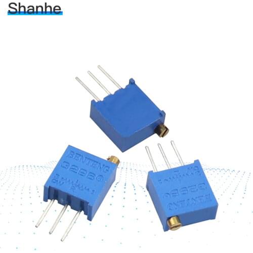 MultiTurn trimmer adjustable precision Trimpot 3296 Trimmer Potentiometer 3296W 1K 5K 10K 20K 50K 100K 500K