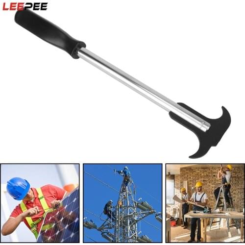 Oil Seal Puller Oil Seal Disassembly Tools Wrench Puller Carbon Steel Car Repair Tool Double Screwdriver Black Plastic Handle