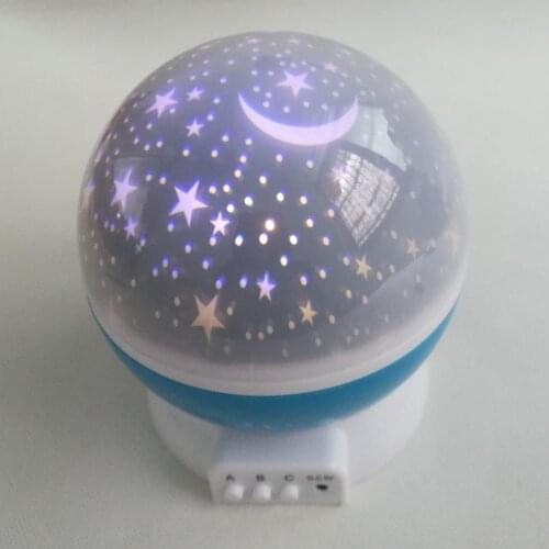 Led Starry Lights Dream christmas new year birthday party colorful Rotating Starlights usb full of Star Gift Night Lights