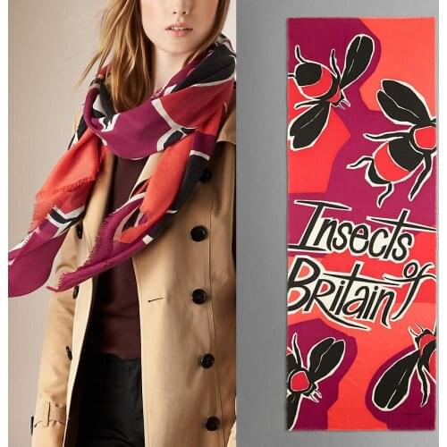 Winter Double sided Scarf Women Cashmere Warm Pashmina Foulard Lady Luxury Spider Scarves Thick Soft Shawls Wraps