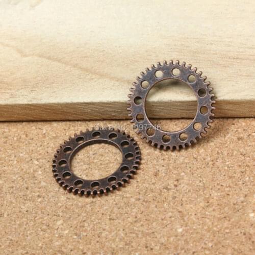 Gear Charms for Jewelry making Vintage Charms 10pcs Various Charm Pendant Antique Steampunk Gear Charm for Bracelets Metal Charm