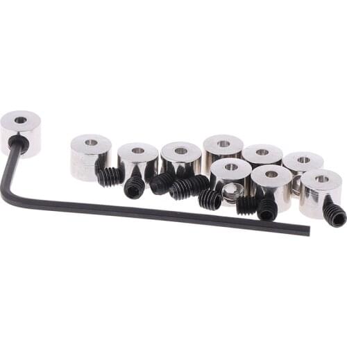 12pcs Vest 7mm Length Brass Pin Keepers Locking Pin Backs Savers Holder Allen Wrench