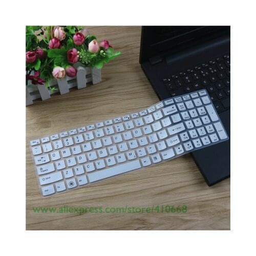 15.6 inch Silicone Keyboard Protector Cover Skin for Lenovo IdeaPad Y580 Y570 Y570D Y500 Y510 Y510P S510P S500 TOUCH Y590