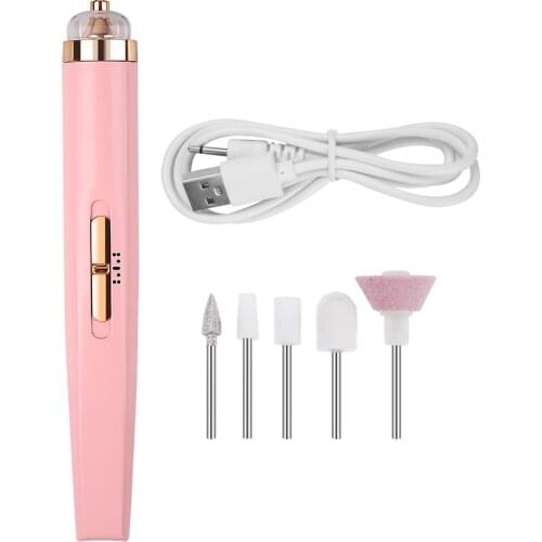5 in 1 Pro Electric Nail Drill Machine Handle Drill Accessory Nail Art Manicure Tool Uv LED Gel Remover Nail Polishing Salon