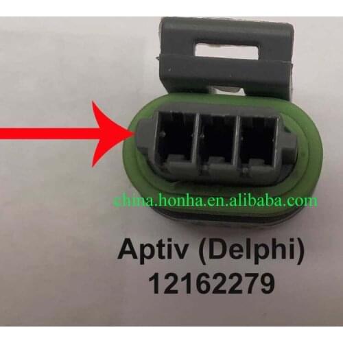 Free shipping 50/100 pcs 3 pin grey waterproof wire harness connector 12162279