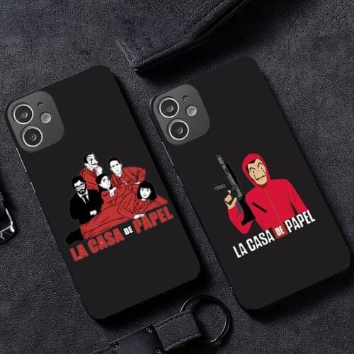 Money Heist Phone Case for iPhone 12 11 mini pro XS MAX XR 8 7 6 6S Plus X 5S SE 2020