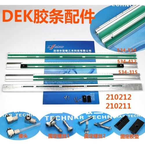 DEK 08i usc rubber cleaning squeegee 210210 210211 210212