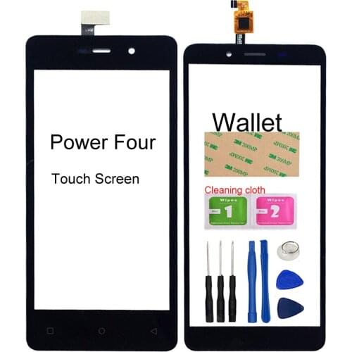 For Highscreen Wallet Touch Screen For HightScreen Power Four / 4 Touch Screen Digitizer Glass Panel Sensor accessories