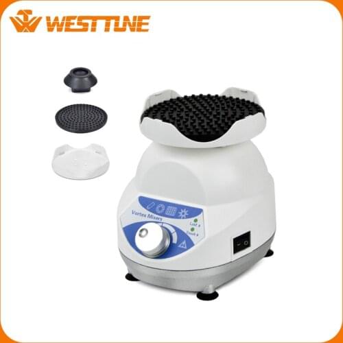 Mix-25 Lab Mini High-speed LCD Vortex Mixer, Speed Range 0 ~ 2500rpm, With Optional Accessories