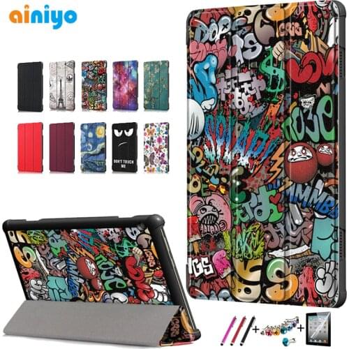 Magnetic Case For Lenovo Tab M10 HD 2nd Gen TB-X306F X Stand Pu Cover For Tab M10 TB-X605F X605L TB-X505F 10.1 inch Shell