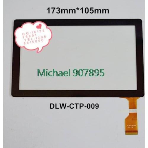 New 7inch tablet capacitive touch screen handwriting outside number is DLW-CTP-009 noting size and color