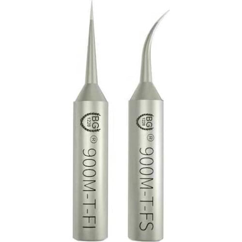 BG Precision Soldering Iron Tips 900M-T-I 900M-T-IS Oxygen-free Copper Welding Head 0.1MM Soldering Tool