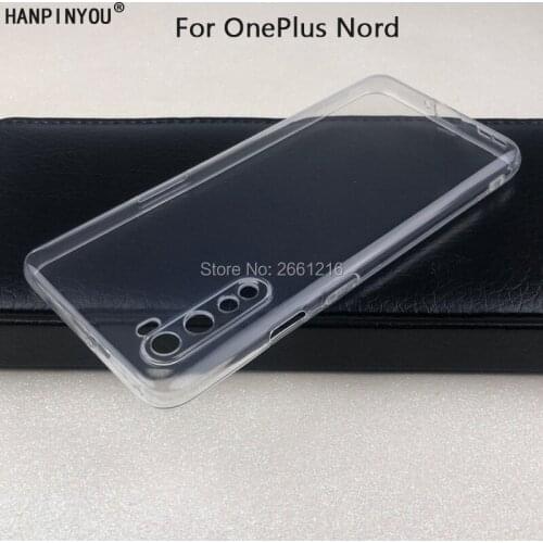 For OnePlus Nord 8 NORD 5G Z 6.44" New Ultra Thin Soft TPU Silicon Gel Transparent Camera Protect Case Back Cover