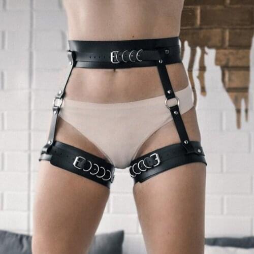 Sex Toys Sexy Leg Harness Strap Gothic Stockings Sword Belts sex Lingerie Female Sexual Bdsm Bondage Suspender Waist Belt