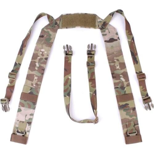 Tactical H-Harness Shoulder Strap for MK3 MK4 D3CRM Tactical Vest Chest Rig