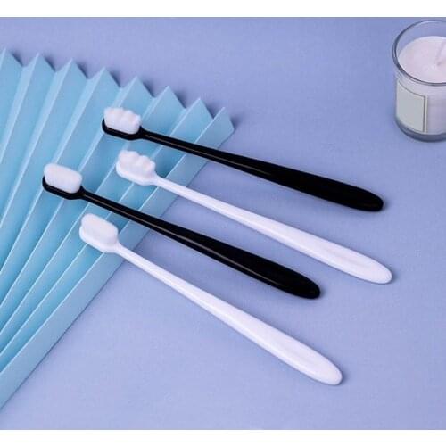 Ultra-fine Soft Hair Eco Friendly Toothbrush Portable Travel Tooth Brush Without Box Fiber Nano Toothbrush Oral Hygiene Care