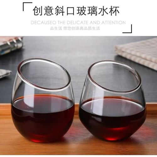 Whiskey Drinking Wide Belly Crystal Wine Glass For Bar Cocktail Short Beer Glasses Gafas Copo Brandy Snifters Cigar Cup As Gift