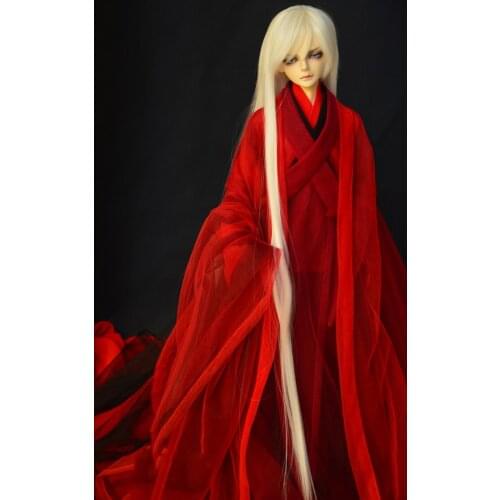 1/3 BJD Clothes Chinese Ancient Costume Hanfu Samurai Outfit Set for BJD/SD SD13 SSDF ID75 Strong Uncle Doll Accessories C1050