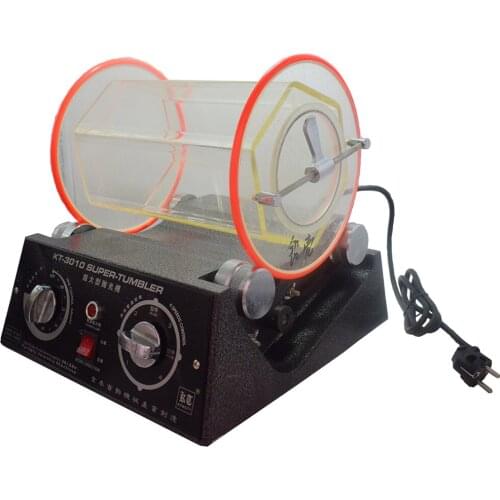 12kg Capacity KT3010 Super Rotary Tumbler Surface Polisher Jewelry Polishing Finishing 110V-220V