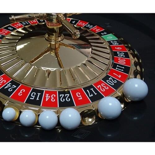 5pcs Russian Roulette Ball Casino Roulette Game Replacement Ball Acrylic White Ball 12/14/16/18/20/22mm