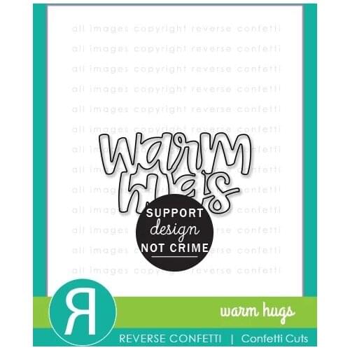 AliliArts Metal Cutting Dies Warm Hugs diy Scrapbooking Photo Album Decorative Embossing PaperCard Crafts Die 2020