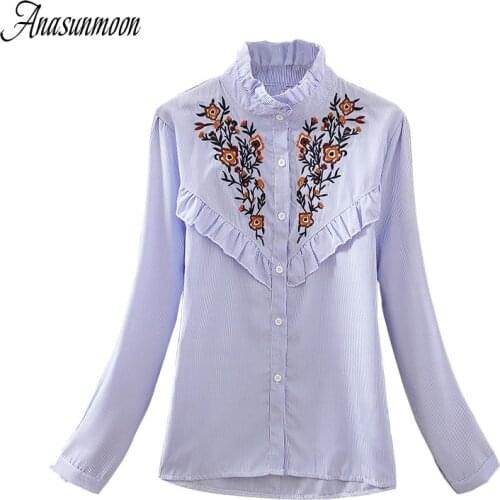 Женские блузки ANASUNMOON China At AliExpress