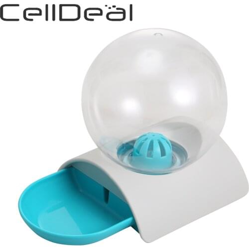 Bubble Automatic Cat Water Fountain for Pets Water Dispenser Large Drinking Bowl Cat Drink No Electricity Pet Water Fountain