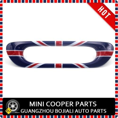 Auto Accessory ABS Material Union Jack Rear Fog Lamp Surround For Mini cooper F55 F56 F57(1PC/SET)