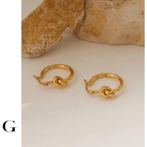 GHIDBK Women's Gold Earrings
