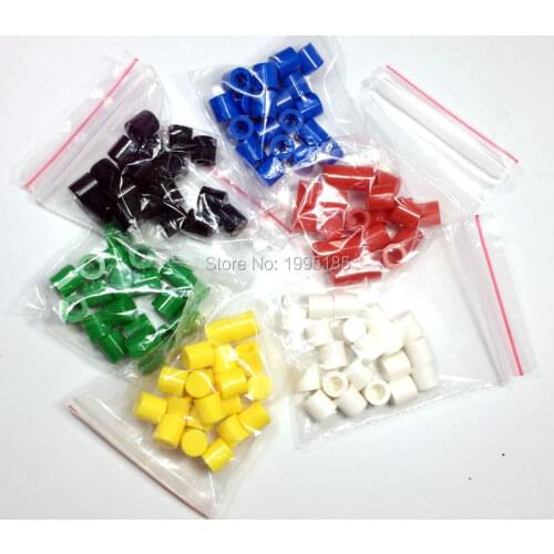 120Pcs/Lot 6X6 Key Caps A56 Switch Cap (For 6 * 6 Buttons) Multicolor Diameter Of About 3.2MM Height Of About 6M Free shipping