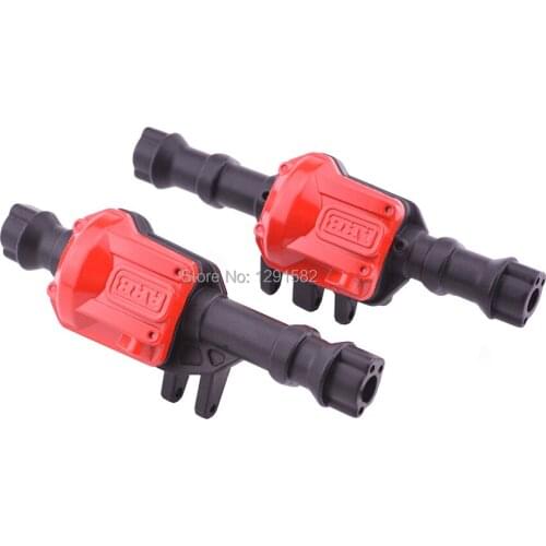 Front & Rear Alloy Metal Axle Shell Axle Housing 300g for 1/10 RC Crawler Traxxas TRX-4 & TRX4 Bronco Upgrade Parts