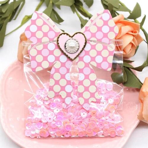 KSCRAFT Bow Bag Topper Metal Cutting Dies Stencils for DIY Scrapbooking Decorative Embossing DIY Paper Cards