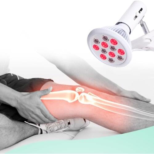 24W Red Light Infrared Heat Lamp Therapy Bulbs LED Heating Light Therapeutic Pain Relief Health Physiotherapy Instrument Massage