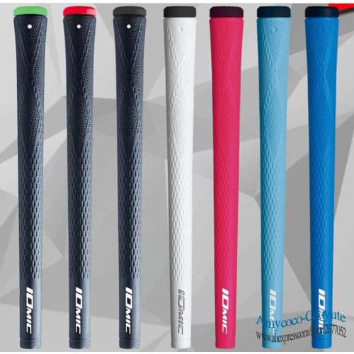 Cooyute 2019 Hot New Unisex Golf Grips High quality Rubber IOMIC Golf driver Grips 7colors in choice Golf Golf Hybrids grips