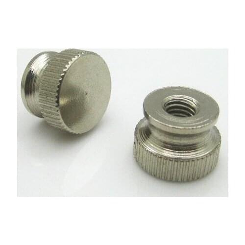 Knurled Thumb Nuts Steel M8 Blind Hole Metric