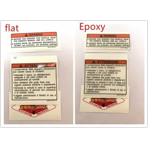 Motorcycle Decals Fuel Tank Cap Sign Key Tank Decal Warning Sign Logo Sticker For Suzuki Honda Kawasaki Yamaha