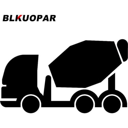 BLKUOPAR for Bulk Cement Transport Icon Car Stickers Sunscreen Die Cut Campervan Motorcycle Helmet JTR Decals Decor Car Styling