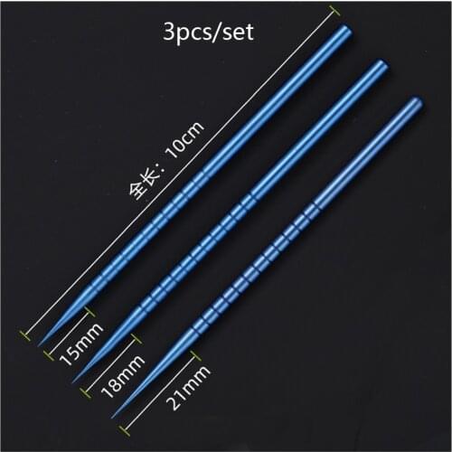 New 3pcs Ophthalmic surgical Titanium Castroviejo Lacrimal Dilator L/M/S ophthalmic instrument