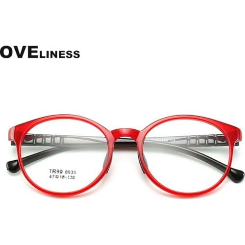 Optical Children Glasses Frame for Boys Girls TR90 Protective Solid Kids Eyeglasses Eywear Myopia Prescription glasses Spectacle