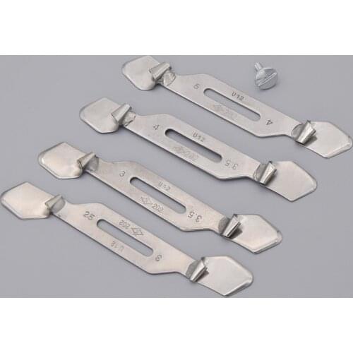 2019 Industrial Sewing Machine Parts Crimping Presser Foots Crimped Both Ends For Home Diy Sewing Materials