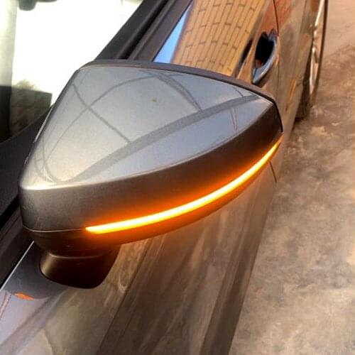 For Audi A3 8V S3 RS3 LED Dynamic Turn Signal Light Flashing Water Side Mirror Indicator Blinker 2013 2014 2015 2016 2017 2018