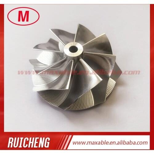 TD03 reverse 40.00/46.00mm 8+0 blades high performance turbo milling/aluminum 2618/Billet compressor wheel
