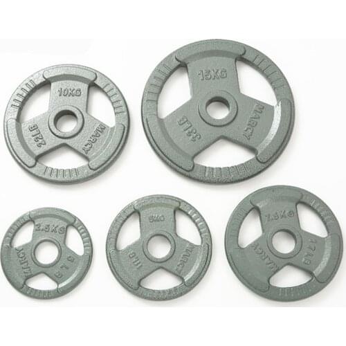 1Pcs 15/20kg Home Gym Fitness Barbell Plates Discs Apply to 25/50mm Diameter Pole Lifting Training Equipment For Weight Exercise