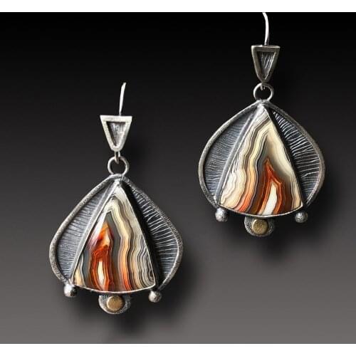 2020 New Vintage Indian Dangle Earrings For Women Fashion Jewelry Party Drop Earring Ethnic Tribal Brincos Accessories Mujer