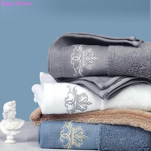 2021 handtowel Bathroom towel sets 80x160cm New High-grade 100% cotton Towel set bathtowel facetowel set soft bath face towel