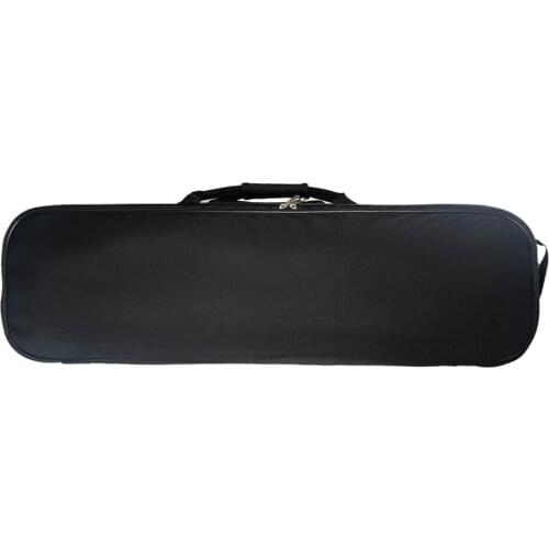 1/2 Size Oblong Shape Lightwight Violin Case with Hygrometer and Carry Straps