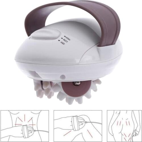 3D Electric Full Body Slimmer Massager Weight Loss Roller Cellulite Massage Device Fat Burner Spa Machine Machine Face Lift Tool