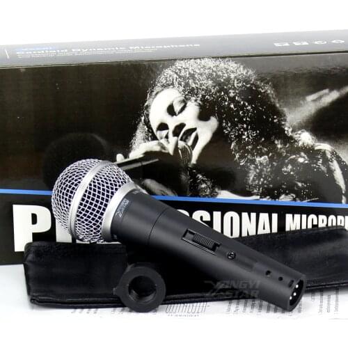 Quality SM 58 Switch Handheld Vocal Dynamic Wired Microphone Professional Mic For Video Recording SM 58SK Sing Karaoke Microfone