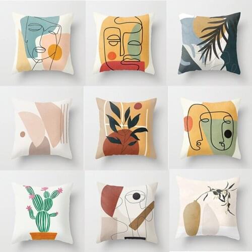 40*40 Fashion Cushion Cover Pillowcase Sofa Animated Cartoon Pillow Cover Case Seat Car Home Decor
